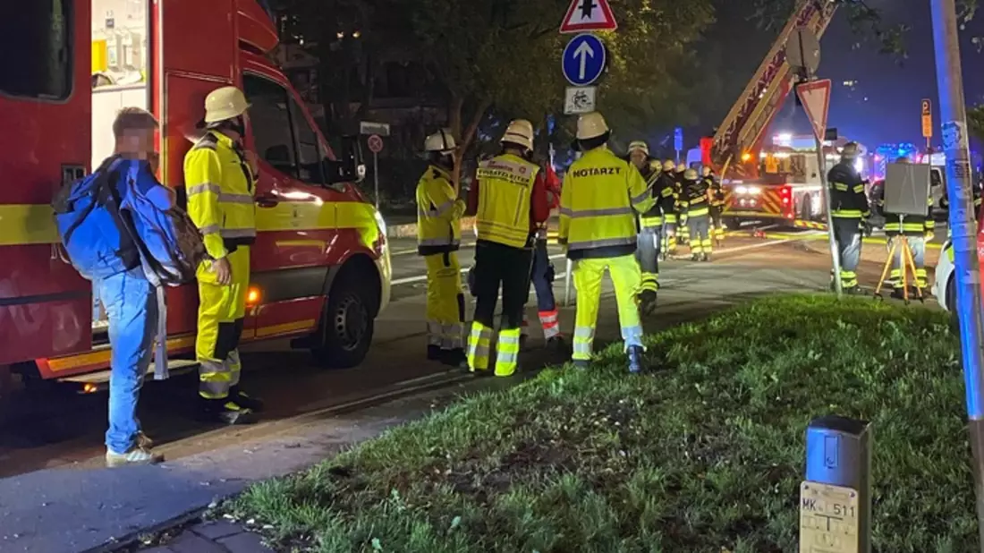 FW-M: Wohnung in Vollbrand (Thalkirchen) - Bild: presseportal.de