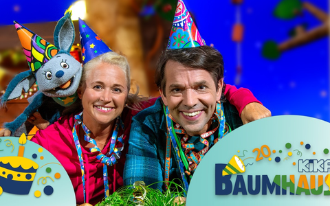 20 Jahre Abendritual KiKA-Baumhaus / Mitmachen: Bis 29. September 2024 Tanzvideo einsenden - Foto: presseportal.de