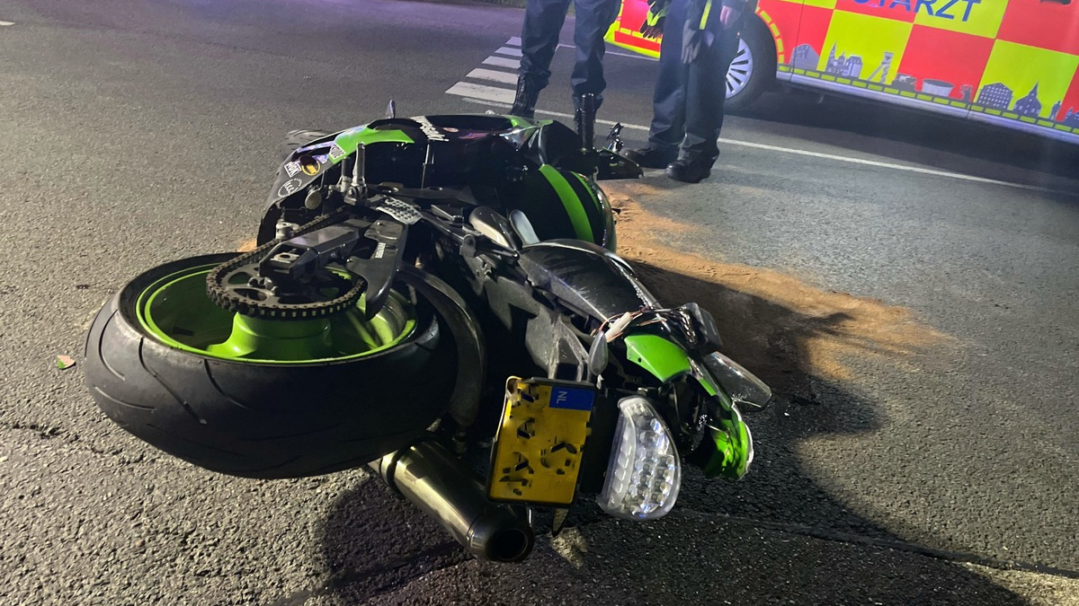 POL-AC: Mit Motorradfahrer zusammengestoßen und geflüchtet - Polizei sucht mutmaßlichen Unfallverursacher - Foto: presseportal.de