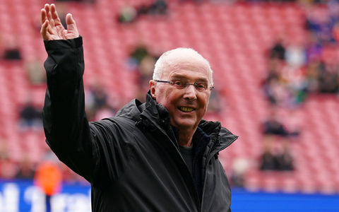 Sven-Göran Eriksson bei seinem Abschied in Liverpool. - Foto: Peter Byrne/PA Wire/dpa