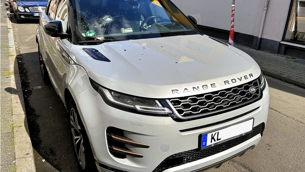 POL-PPWP: Zerstörungswut an Autoscheibe ausgelassen - Foto: presseportal.de