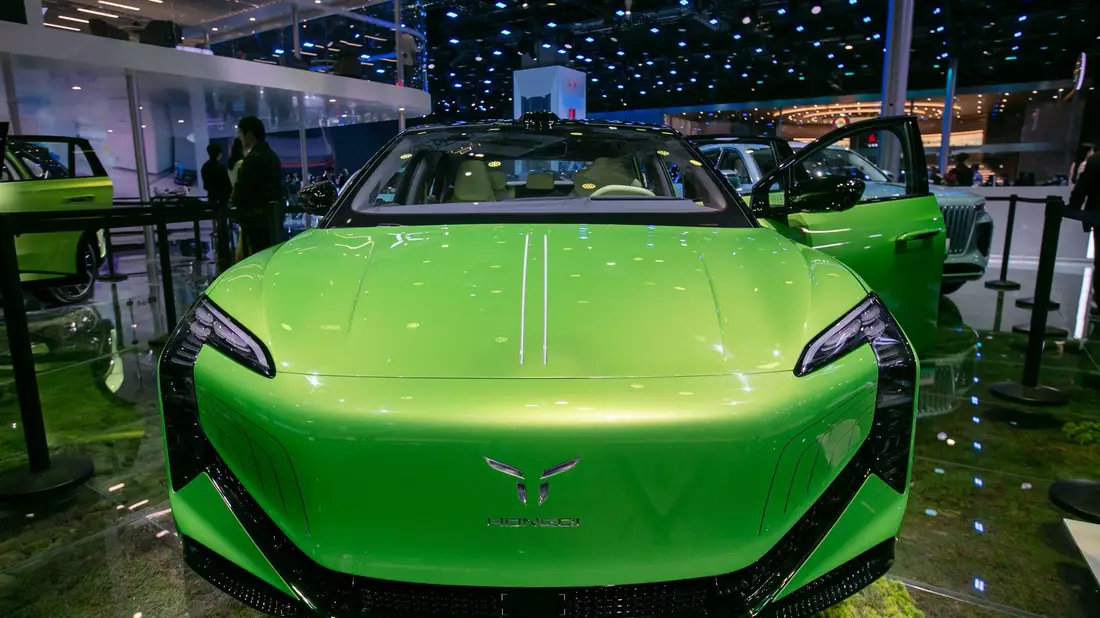 Kanada will chinesischen Elektroautos den Weg auf den heimischen Markt versperren. - Bild: Wang Xiang/XinHua/dpa