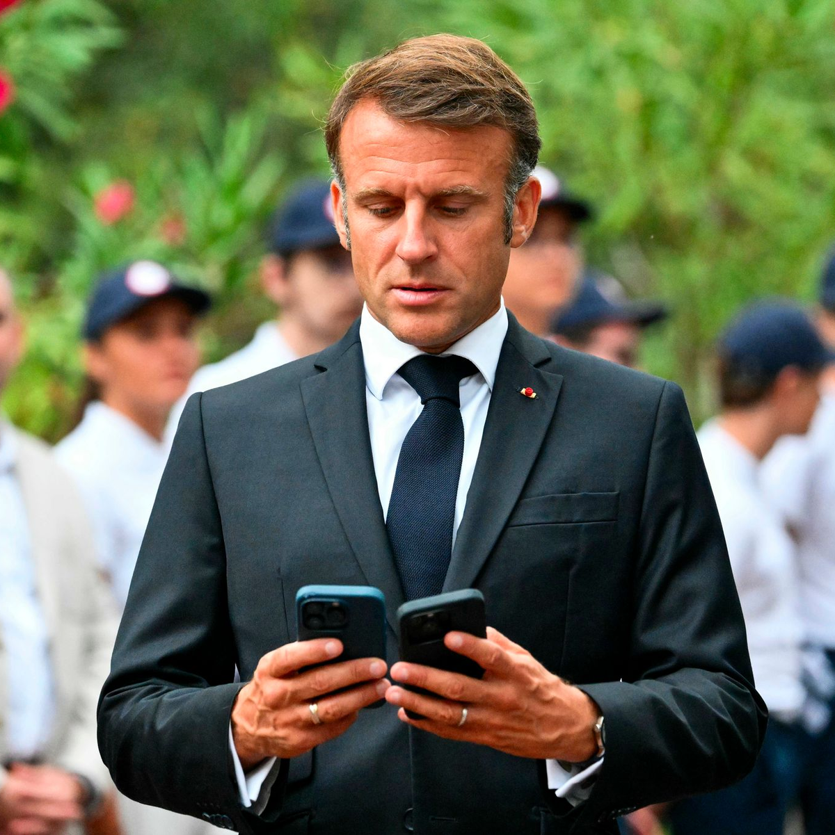 Macron will eine möglichst breite und stabile Regierung finden. (Archivbild) - Foto: Christophe Simon/POOL AFP/dpa