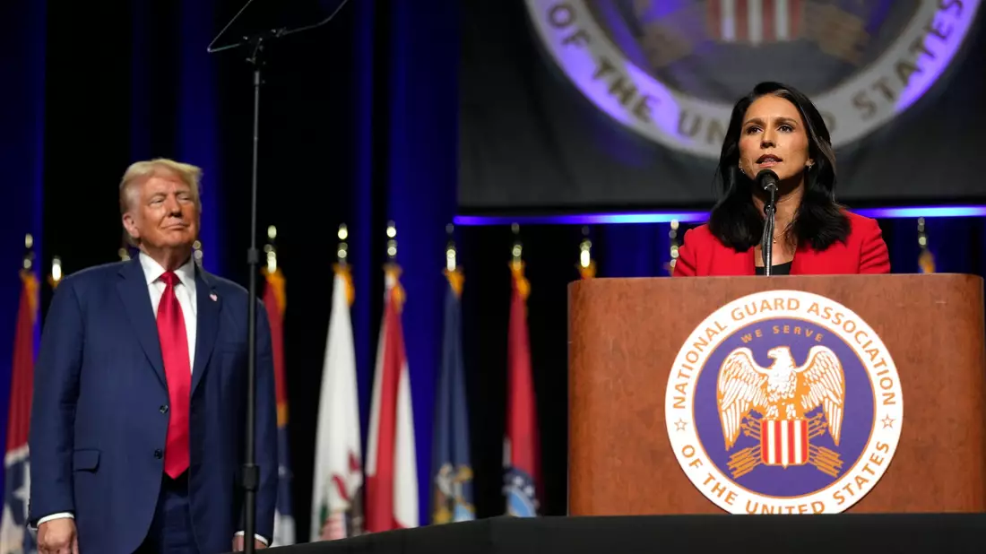 Gabbard war einst Soldatin in der Nationalgarde. - Bild: Carolyn Kaster/AP