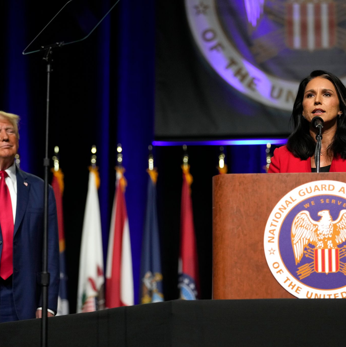 Gabbard war einst Soldatin in der Nationalgarde. - Foto: Carolyn Kaster/AP