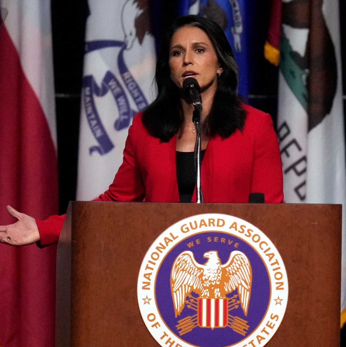 Die einstige Präsidentschaftsbewerberin der Demokraten unterstützt nun den Republikaner Donald Trump. - Foto: Paul Sancya/AP