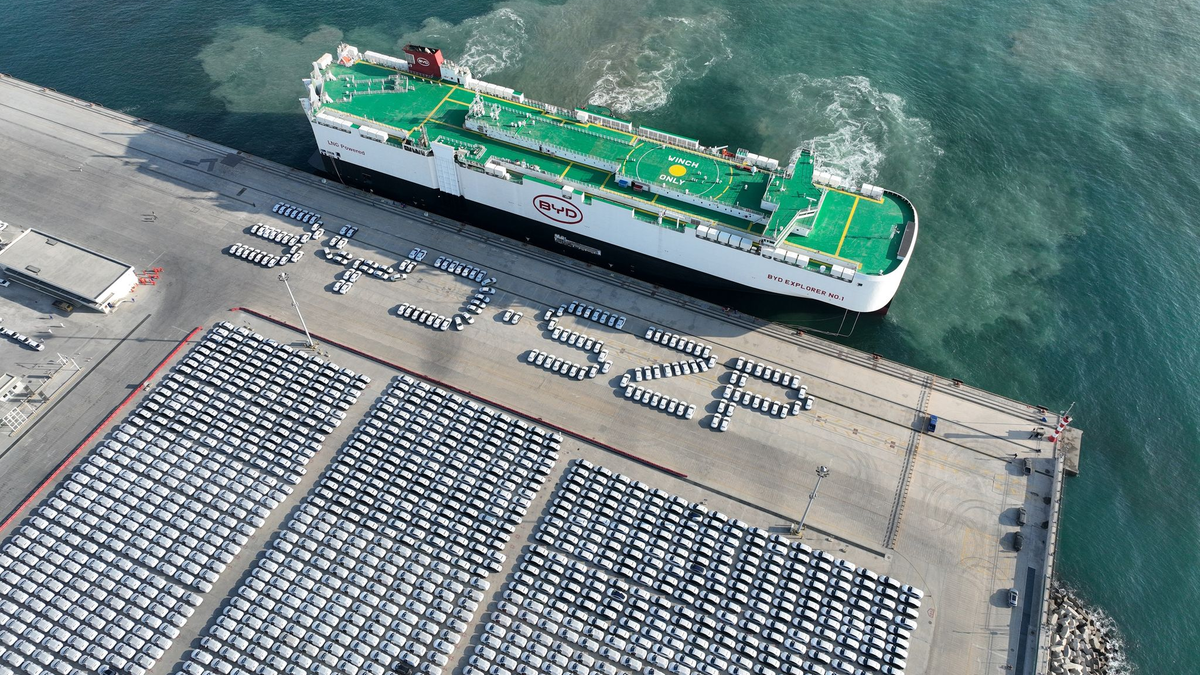 China exportiert E-Autos in alle Welt. Doch nicht überall sind die Fahrzeuge willkommen. (Archivbild) - Foto: -/XinHua/dpa