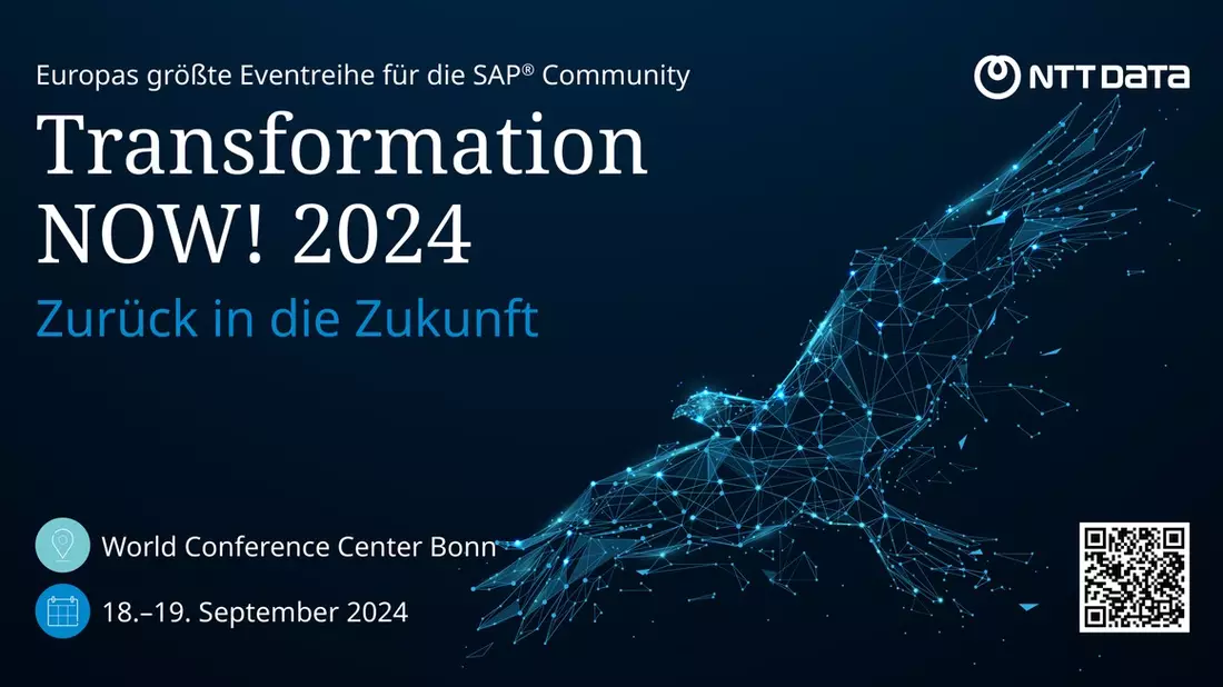 Transformation NOW! 2024: Das Kundenevent für die SAP® Community - Bild: presseportal.de