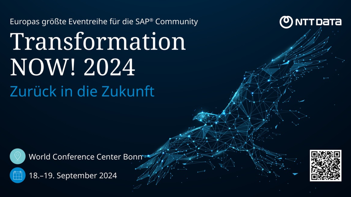 Transformation NOW! 2024: Das Kundenevent für die SAP® Community - Foto: presseportal.de