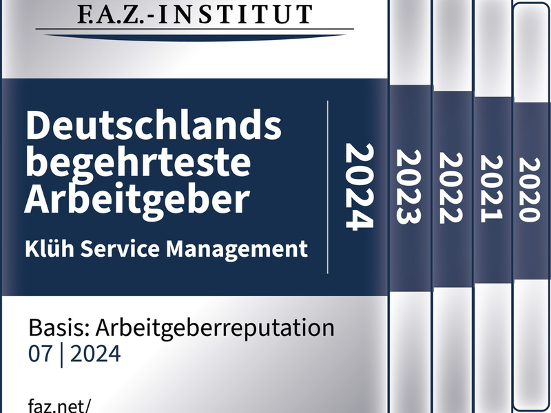 Employer Ranking / Klüh begehrtester Arbeitgeber im Facility Management - Foto: presseportal.de