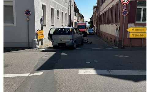 POL-PDLD: Rhodt - Radfahrer verletzt - Foto: presseportal.de