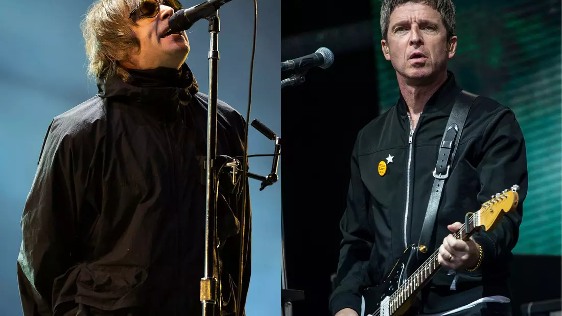 Mehr als ein Brüderstreit entbrannte zwischen Liam Gallagher (l) und seinem Bruder Noel.  - Bild: Uncredited/AP