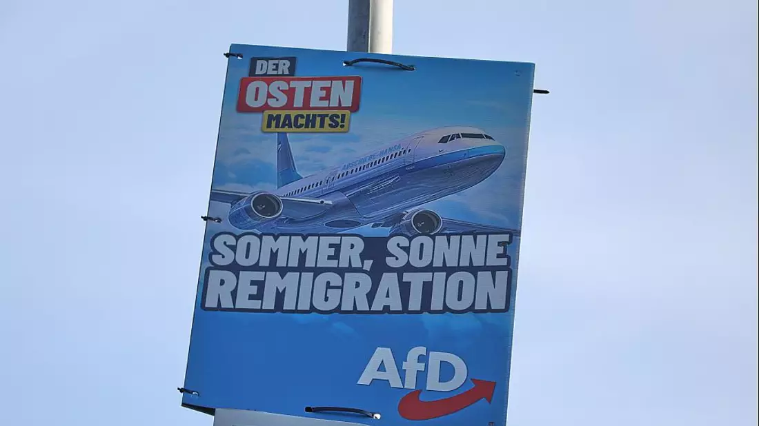 AfD-Wahlplakat zur Landtagswahl in Thüringen (Archiv) - Bild: über dts Nachrichtenagentur