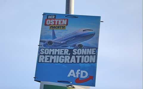 AfD-Wahlplakat zur Landtagswahl in Thüringen (Archiv) - Foto: über dts Nachrichtenagentur