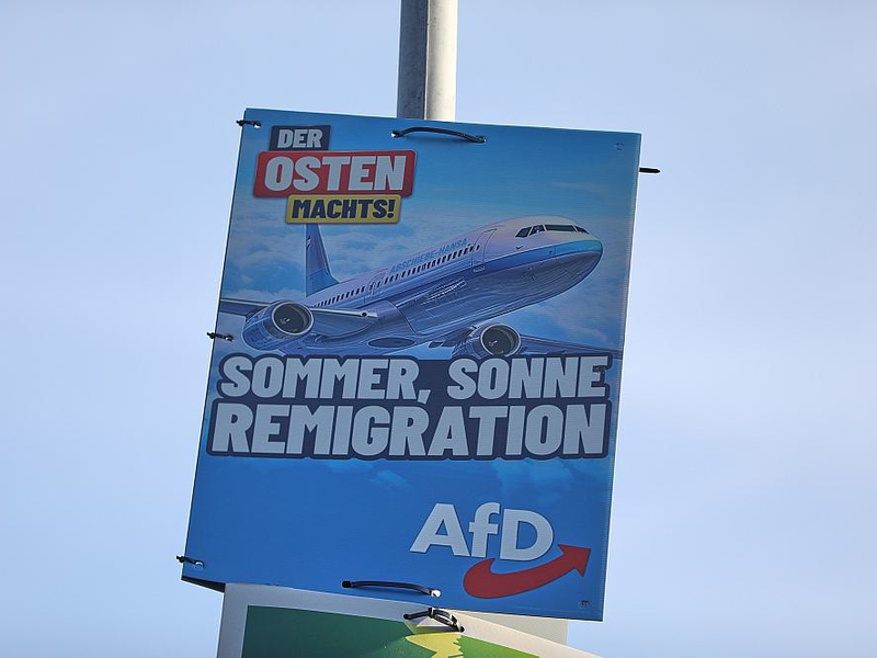 AfD-Wahlplakat zur Landtagswahl in Thüringen (Archiv) - Foto: über dts Nachrichtenagentur