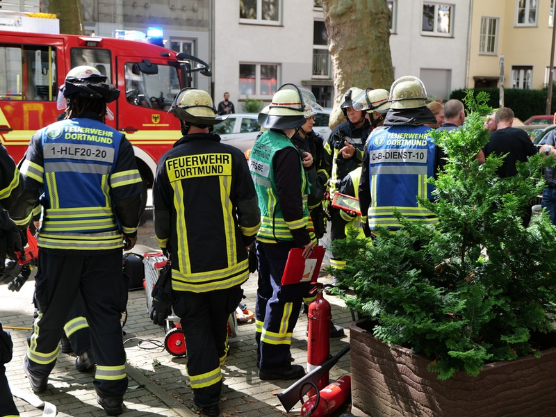 FW-DO: Brandmelder in der Fachhochschule - Elektrobrand im Untergeschoss - Foto: presseportal.de