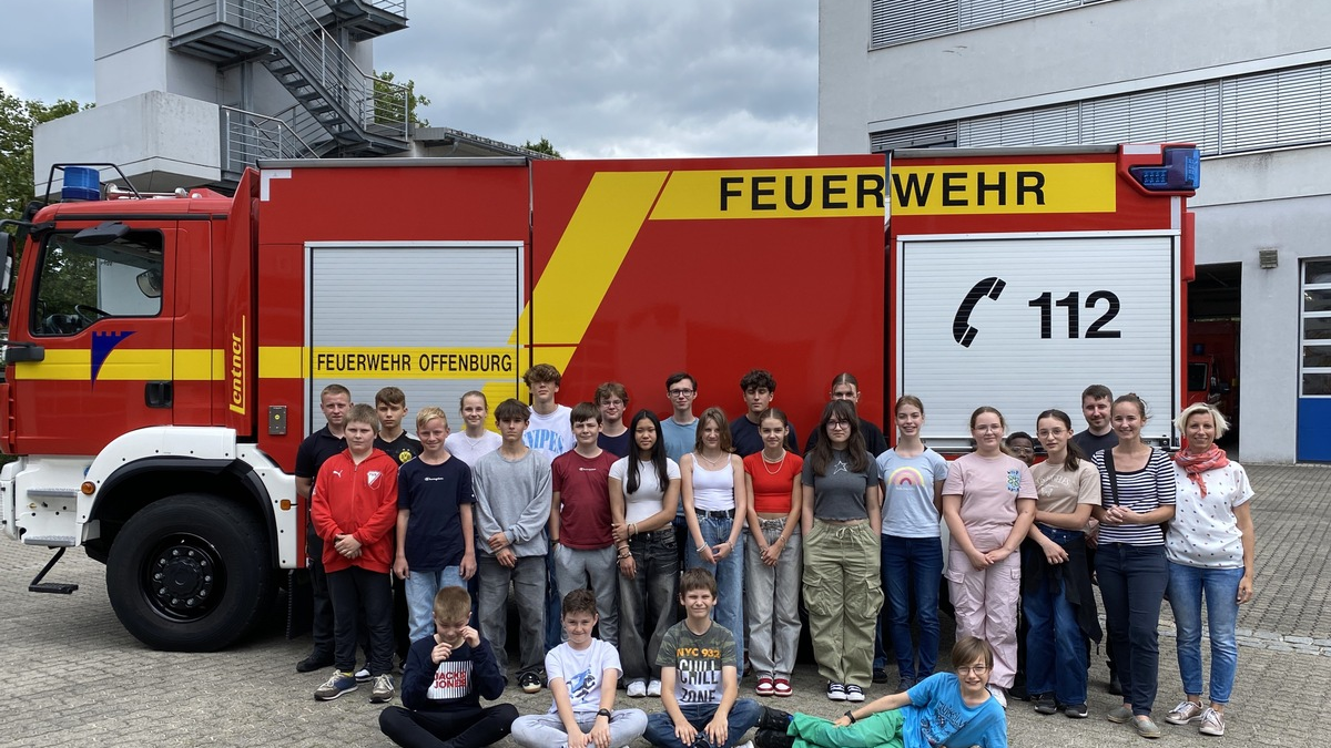 FW-OG: Schulprojekt: Wie arbeitet eigentlich die Feuerwehr?!? - Foto: presseportal.de