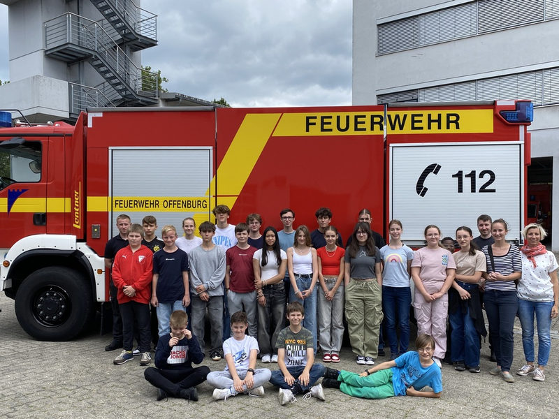 FW-OG: Schulprojekt: Wie arbeitet eigentlich die Feuerwehr?!? - Foto: presseportal.de