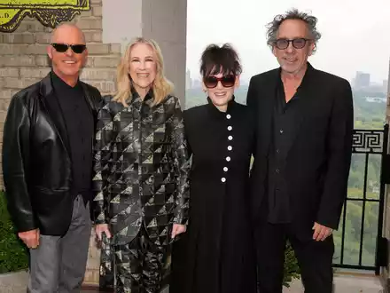 Für «Beetlejuice Beetlejuice» kehrten Michael Keaton, Catherine O'Hara und Winona Ryder in ihre legendären Rollen zurück. (Archivbild) - Foto: Charles Sykes/Invision/AP/dpa