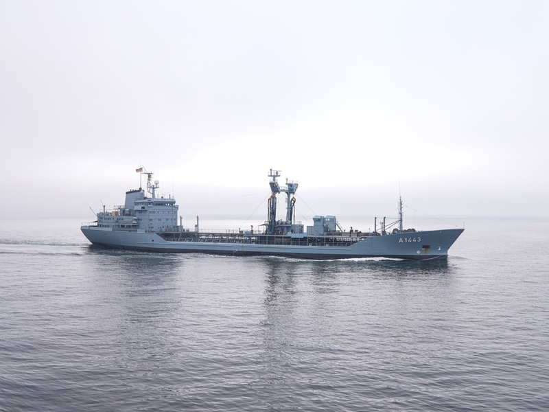 Betriebsstofftransporter Rhön kommt aus dem Einsatz zurück - Foto: presseportal.de