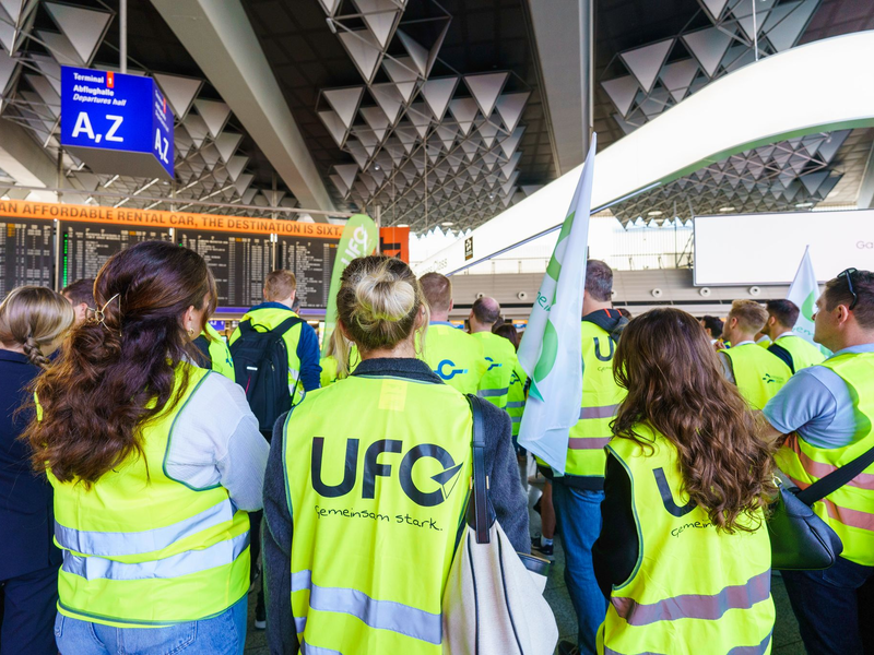 Bei der Lufthansa-Tochter Discover kommt es wegen eines Streiks zu Flugausfällen. - Foto: Andreas Arnold/dpa