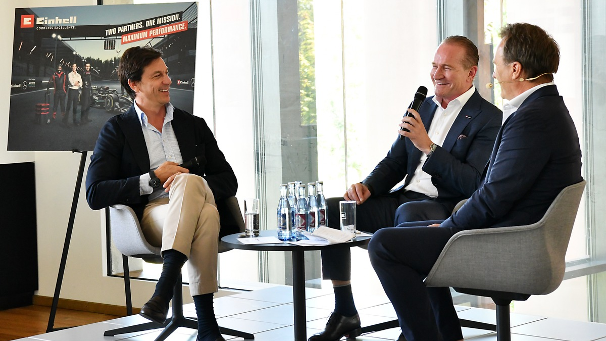 Toto Wolff und Andreas Kroiss: Technologie und Leadership im Fokus - Foto: presseportal.de