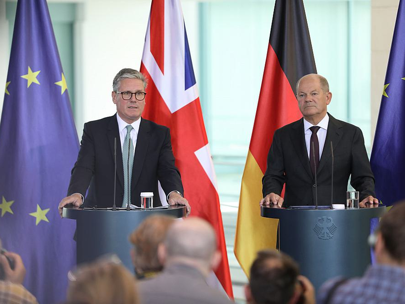 Keir Starmer und Olaf Scholz am 28.08.2024 - Foto: über dts Nachrichtenagentur