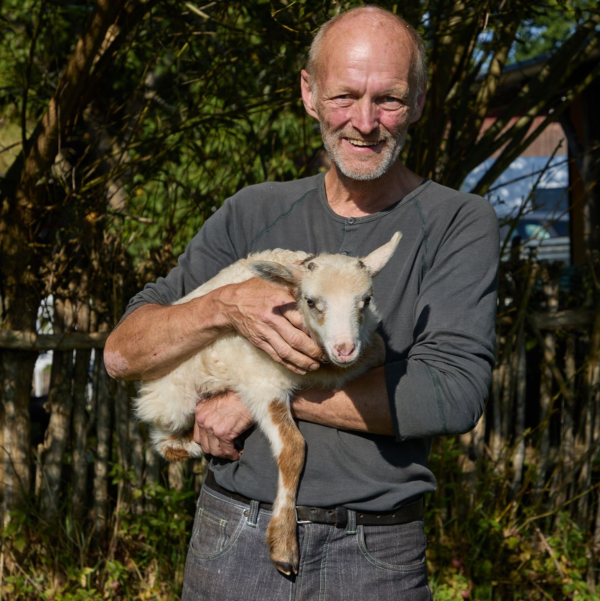 Flumo wurde nach dem Flugmodus-Technofestival benannt, das zur Zeit seiner Geburt gerade auf dem Resthof stattfand. - Foto: Georg Wendt/dpa