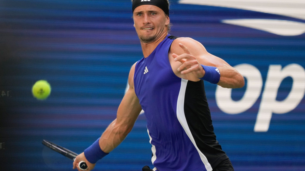 Alexander Zverev gewinnt sein Zweitrundenmatch bei den US Open. - Foto: Julia Nikhinson/AP