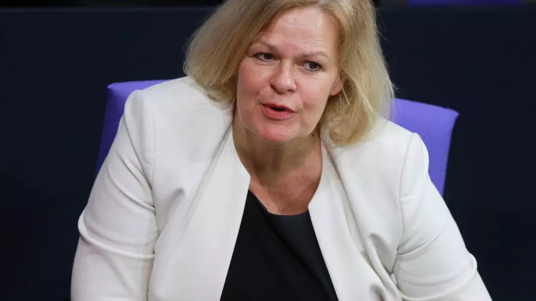 Nancy Faeser (Archiv) - Bild: über dts Nachrichtenagentur