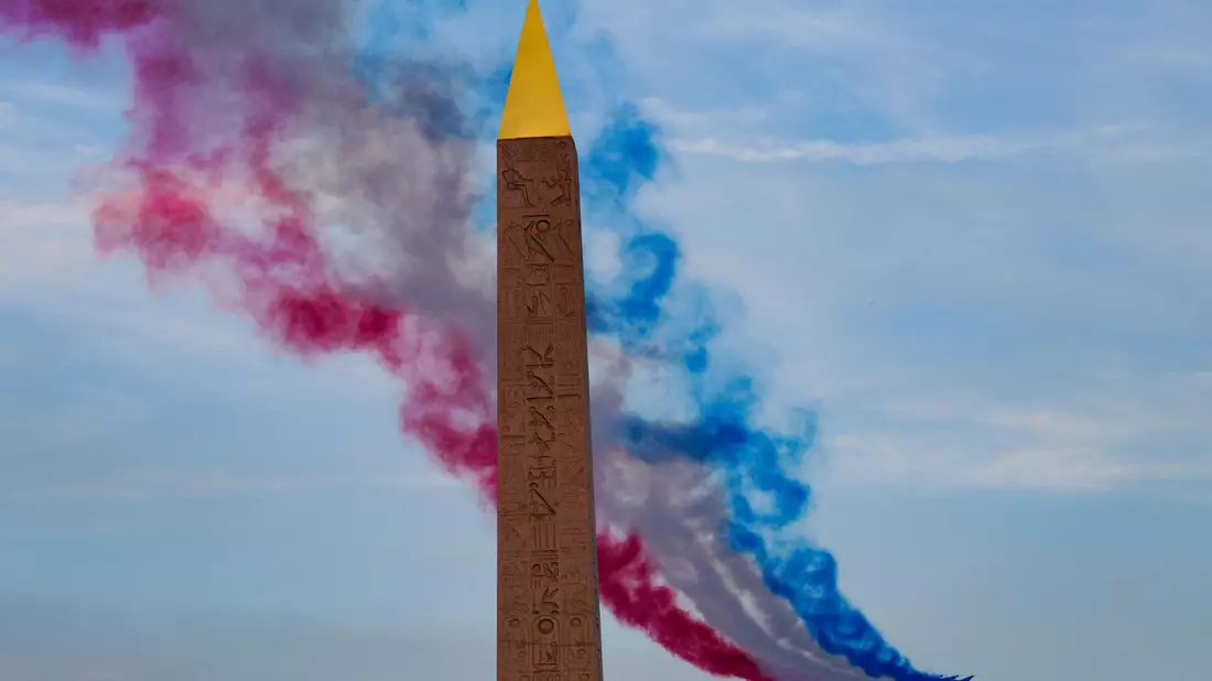 Paris zeigte sich bei der Paralympics-Eröffnungsfeier eindrucksvoll. - Bild: Dimitar Dilkoff/AFP/dpa