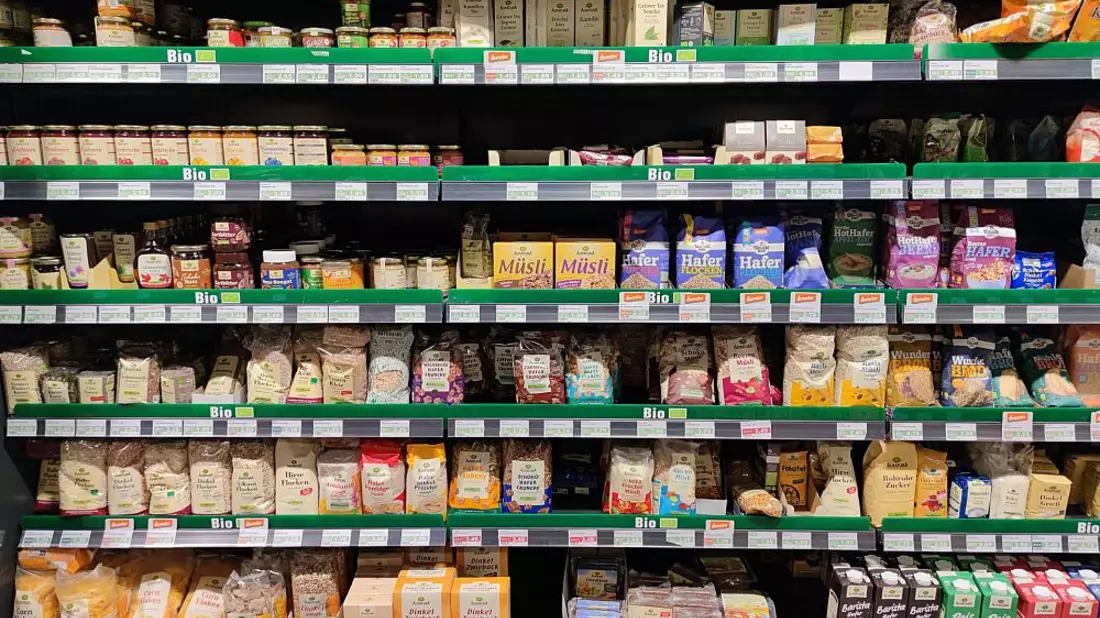 Bio-Produkte im Supermarkt (Archiv) - Bild: über dts Nachrichtenagentur