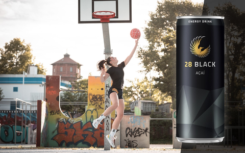 28 BLACK Social Media Kampagne: Love for the Game / Energy Drink 28 BLACK startet Social Media Kampagne über Frauen im Basketball - Foto: presseportal.de