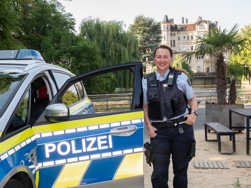 POL-LIP: Kreis Lippe/Detmold. Roxana Keil-Preuß ist neue Kontaktbeamtin für Menschen in Detmolder Innenstadt. - Foto: presseportal.de