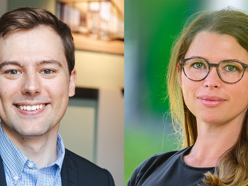 Zwei neue Professuren für das Hasso-Plattner-Institut: Niclas Böhmer und Helene Kretzmer forschen und lehren künftig am HPI - Foto: presseportal.de