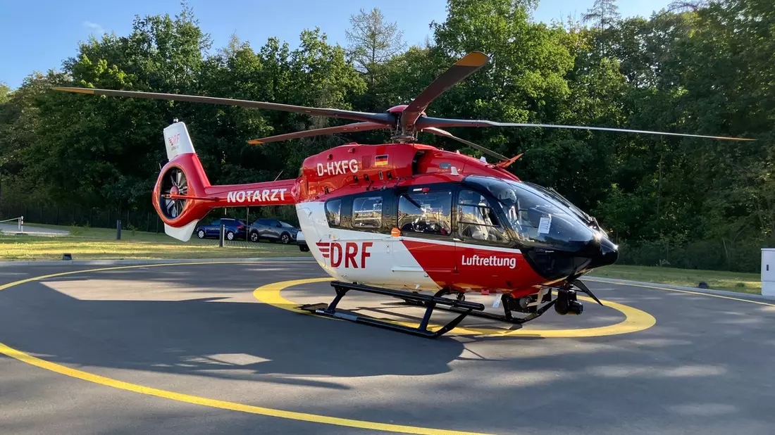 H145 mit Fünfblattrotor in Dienst gestellt / Christoph 100 startet künftig mit neuer Technologie - Bild: presseportal.de