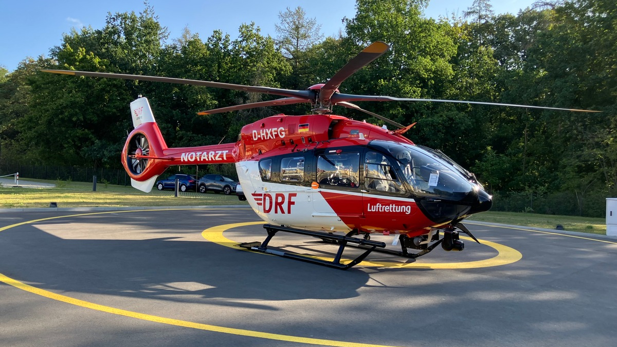 H145 mit Fünfblattrotor in Dienst gestellt / Christoph 100 startet künftig mit neuer Technologie - Foto: presseportal.de