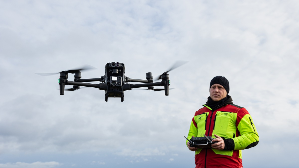 Kampf gegen Schweinepest: So suchen Jäger mit Drohnen nach Kadavern - Foto: presseportal.de