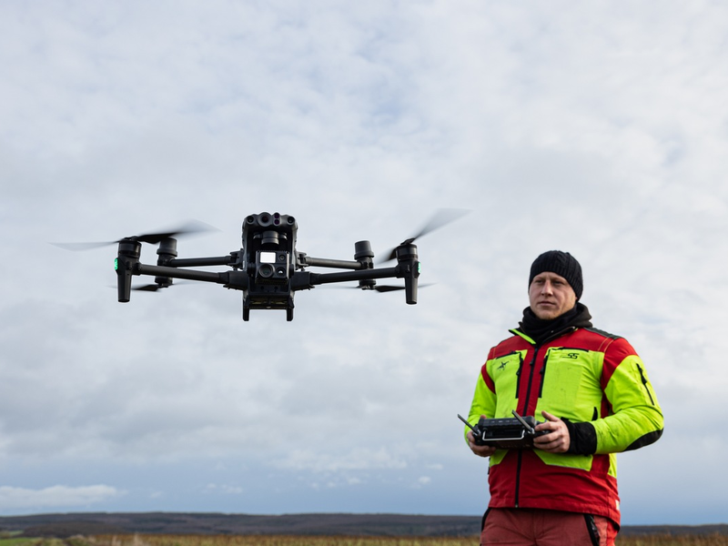Kampf gegen Schweinepest: So suchen Jäger mit Drohnen nach Kadavern - Foto: presseportal.de