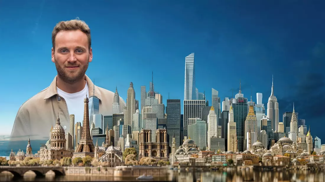 ZDF: Mit Terra X und Leon Windscheid in die Weltstädte New York, Istanbul und Paris - Bild: presseportal.de