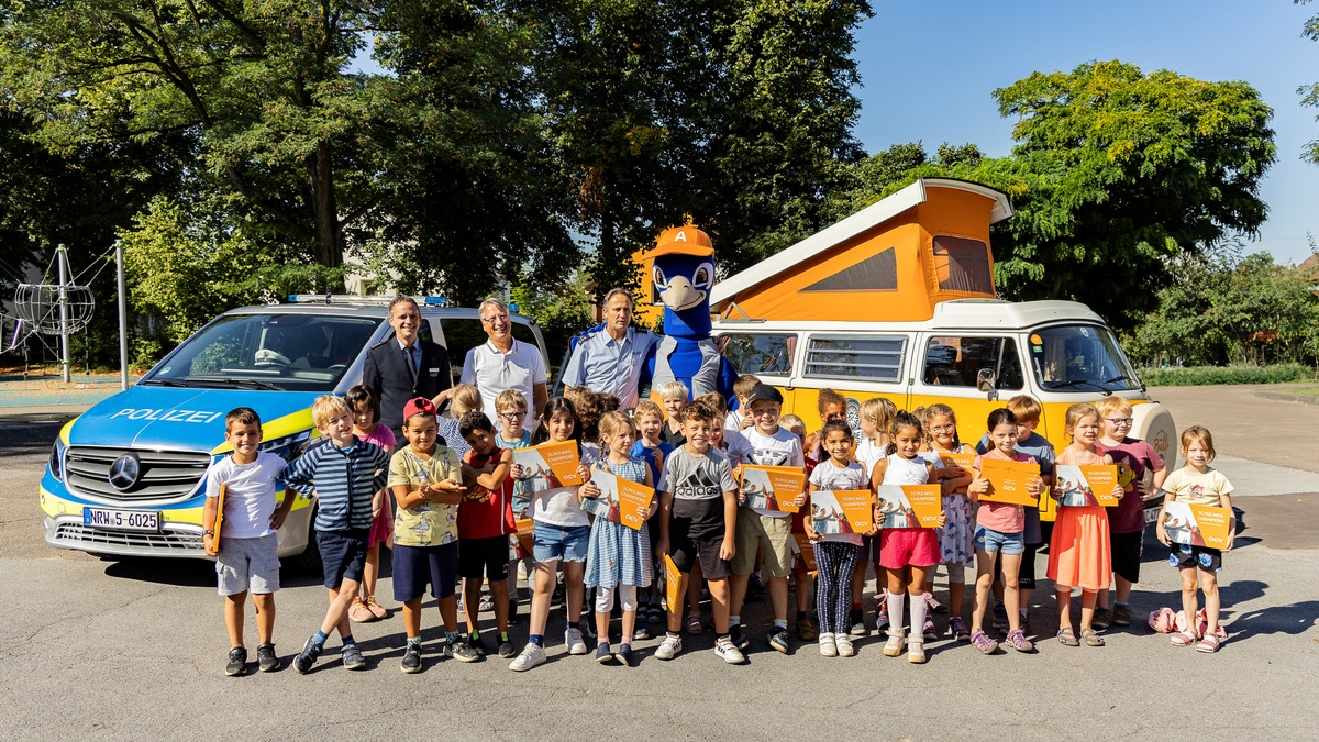 Schulweg-Champions: Neue ACV Initiative für Kindersicherheit im Straßenverkehr - Foto: presseportal.de