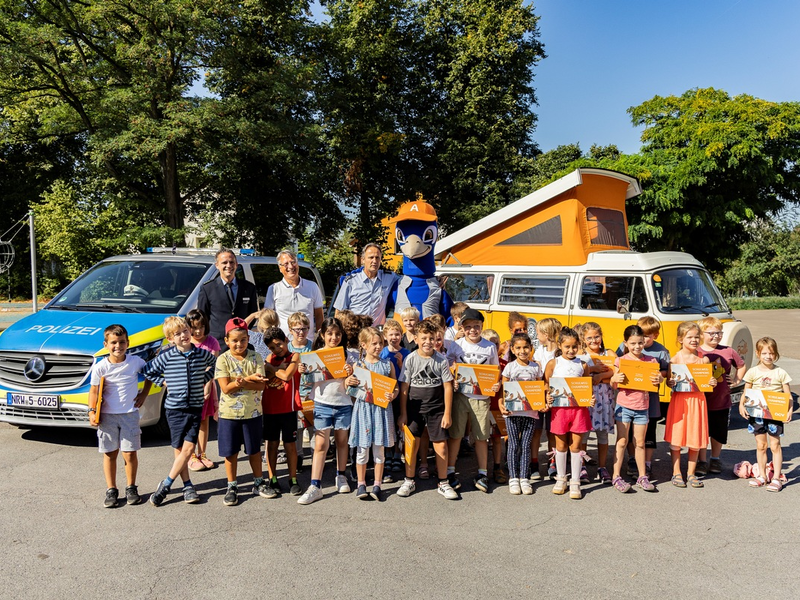Schulweg-Champions: Neue ACV Initiative für Kindersicherheit im Straßenverkehr - Foto: presseportal.de