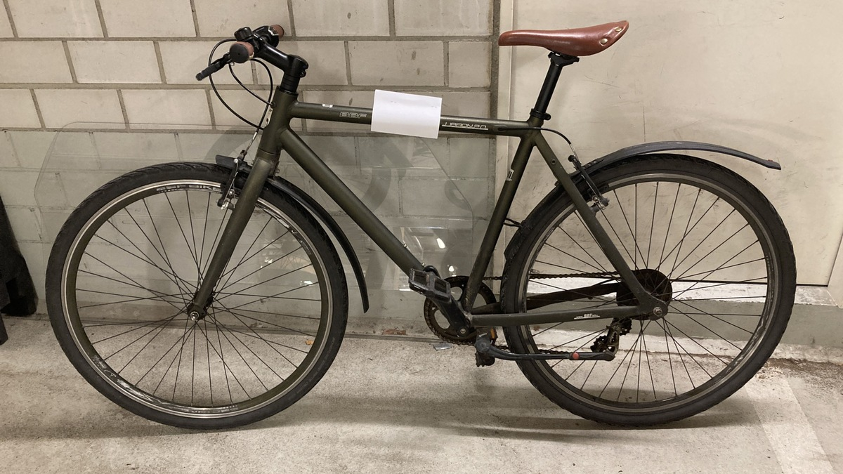 POL-DA: Darmstadt: Polizei findet herrenloses Fahrrad im Herrengarten / Eigentümer gesucht - Foto: presseportal.de