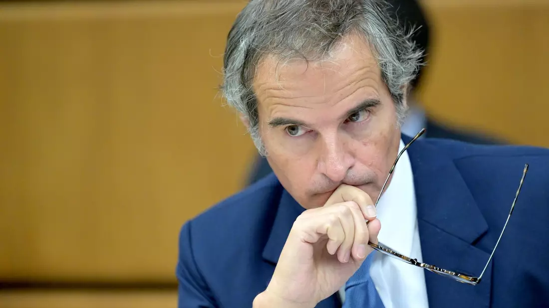 IAEA-Chef Grossi hat keine guten Nachrichten zum iranischen Atomprogramm. (Archivfoto) - Bild: Roland Schlager/APA/dpa