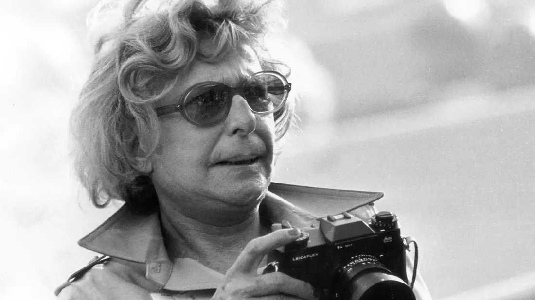 1972 ist Leni Riefenstahl bei der Eröffnung der Olympischen Sommerspiele in München dabei. - Bild: Horst Ossinger/dpa