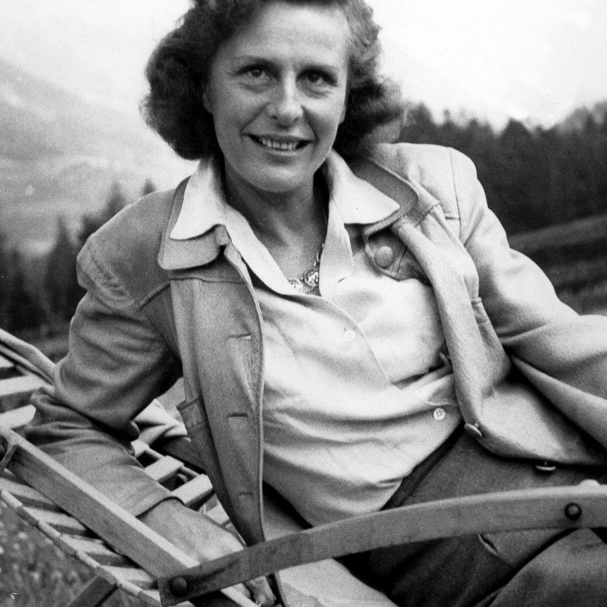 1945 wurde Leni Riefenstahl verhaftet - dieses Bild entstand kurz zuvor. - Foto: dpa/dpa