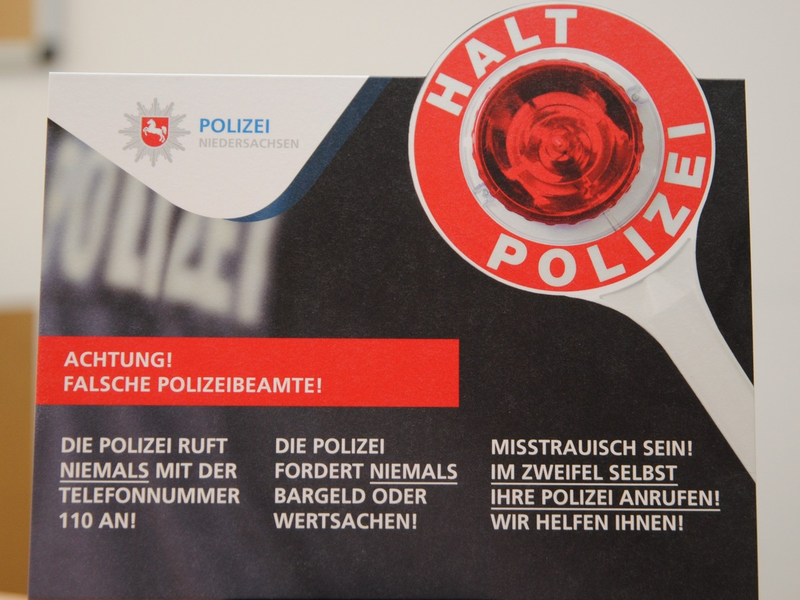 POL-CUX: Schockanruf in Cuxhaven verursacht enormen finanziellen Schaden - erneute Präventionshinweise - Foto: presseportal.de