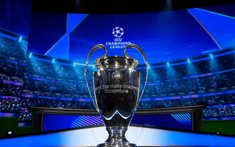 Um diesen Pokal geht es. Er wird beim Finale am 31. Mai 2025 in der MĂŒnchner Arena vergeben. - Foto: Gregorio Borgia/AP Um diesen Pokal geht es. Er wird beim Finale am 31. Mai 2025 in der MĂŒnchner Arena vergeben. - Foto: Gregorio Borgia/AP