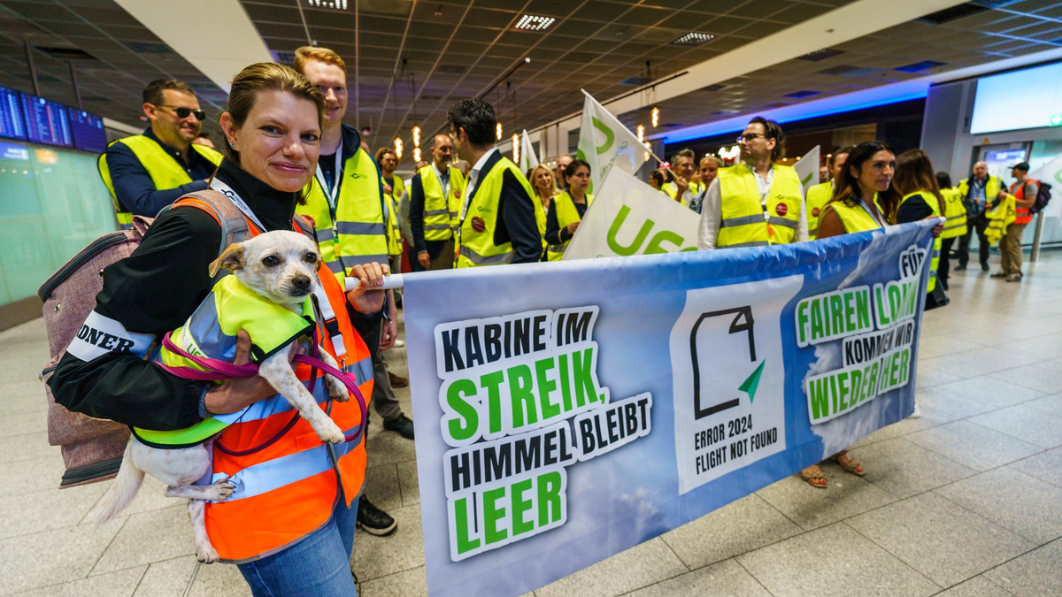 Der Streik beim Ferienflieger Discover geht weiter. - Foto: Andreas Arnold/dpa