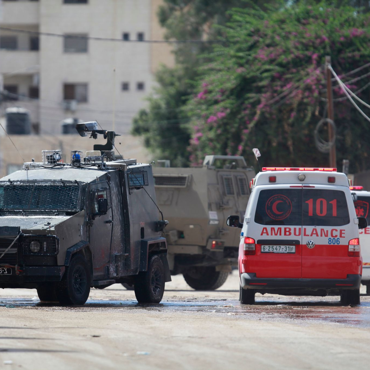 Razzia in Dschenin - Foto: Mohammed Nasser/APA Images via ZUMA Press Wire/dpa